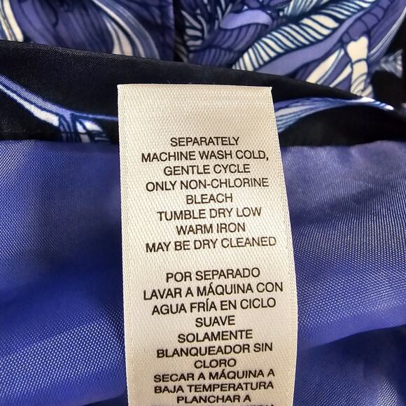 Chico's Women's High Seas Floral Jacket Size XL 16 Full Zip Lightweight Layering - Picture 8 of 10